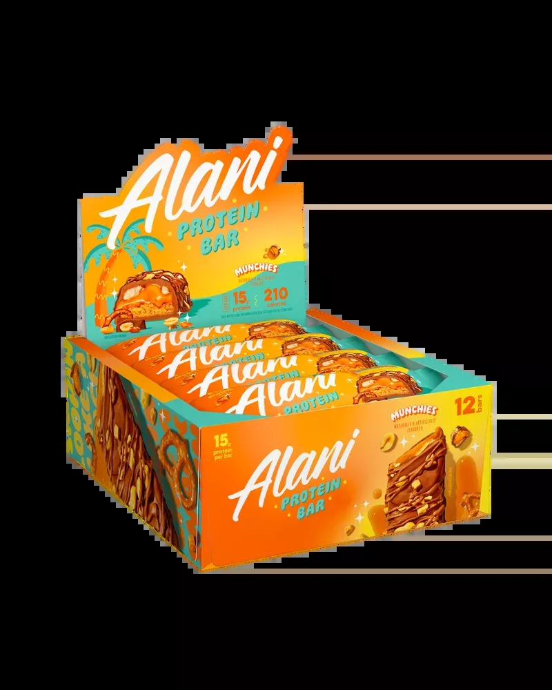 Alani Nu Protein Bar Munchies Box of 12