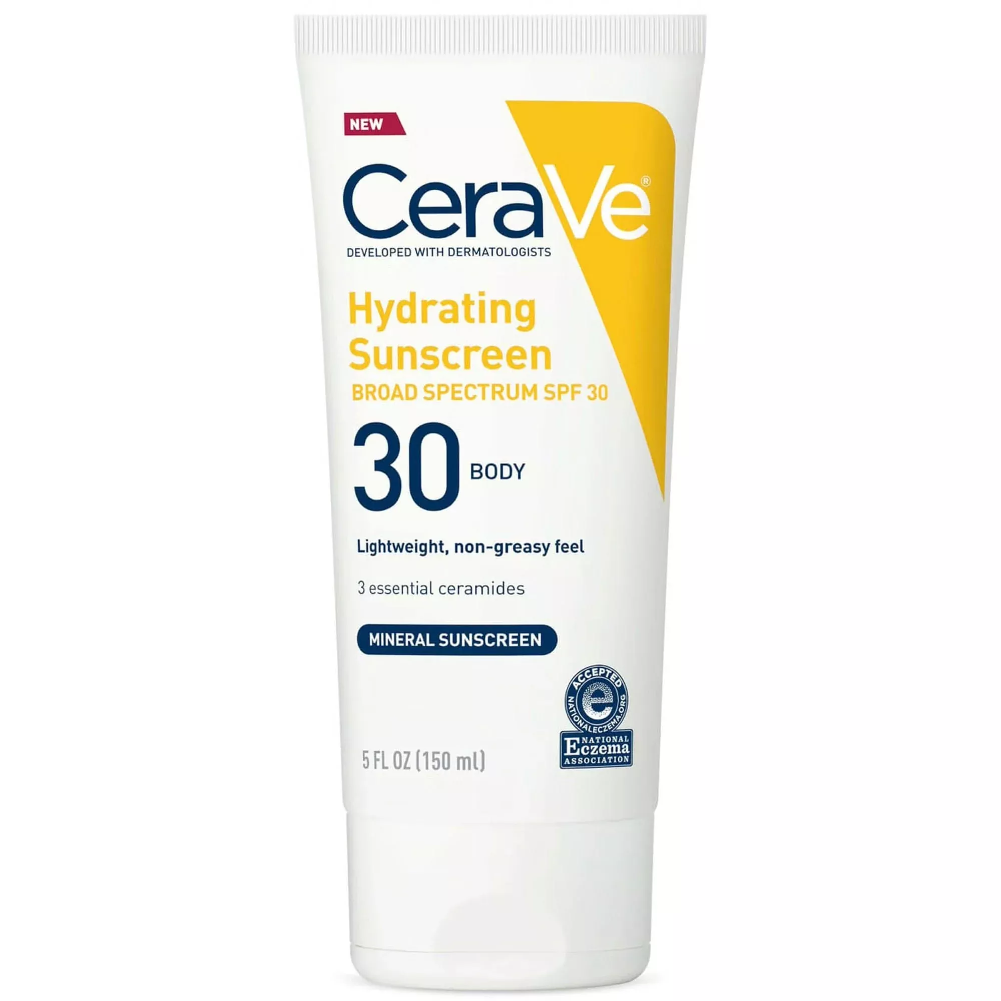 CeraVe Hydrating Sunscreen Body Lotion SPF 30, 5 fl oz